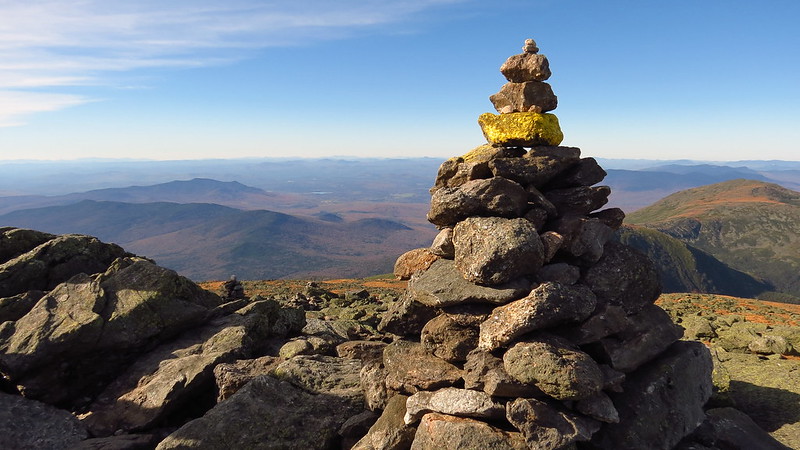 The peak of Mt. Washington in New Hampshire