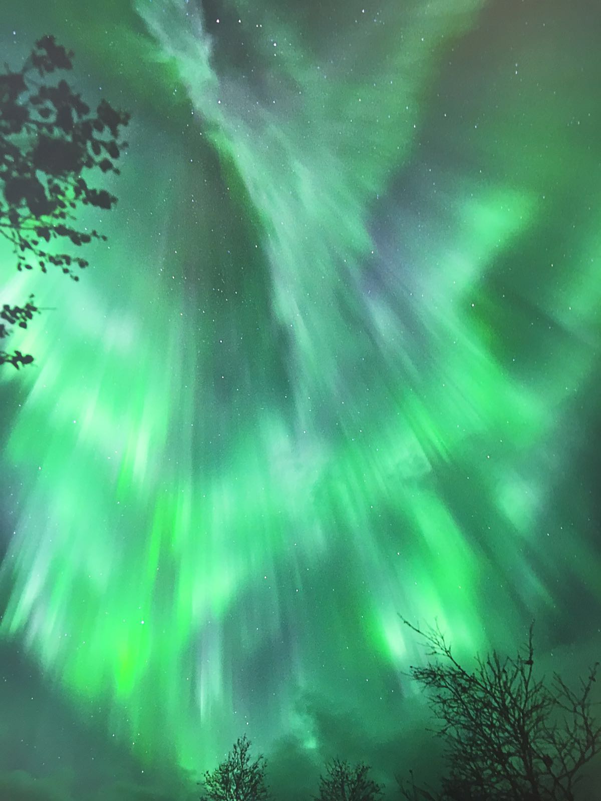 Aurora Borealis seen from Norway