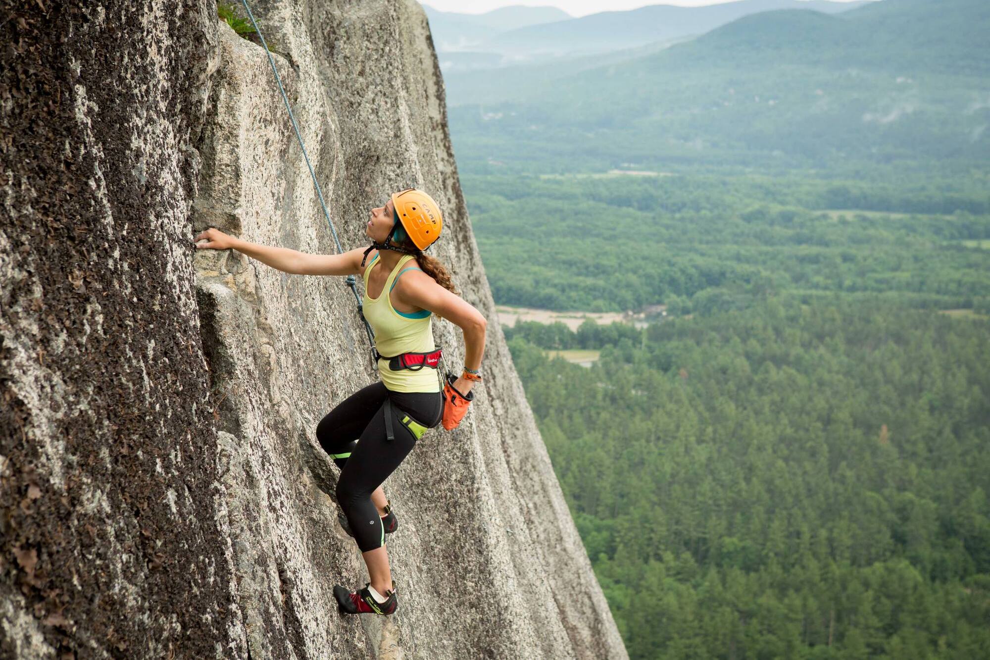 Sport Lead Climbing Course in the Laurentians Near Tremblant and