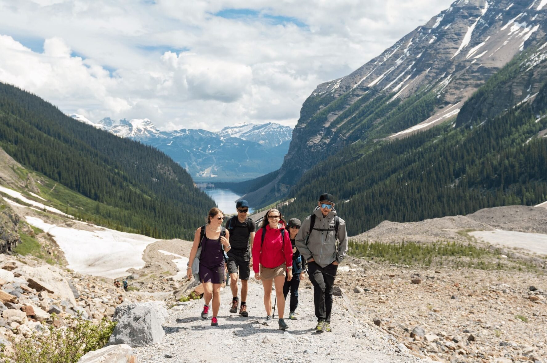 Six glaciers plain tour