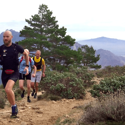 Trail running tour in the Guadarrama Mountains