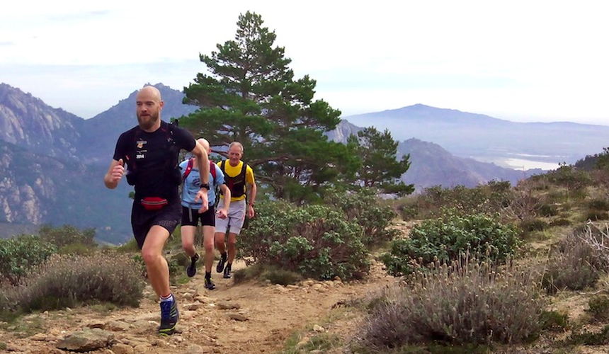 Trail running tour in the Guadarrama Mountains