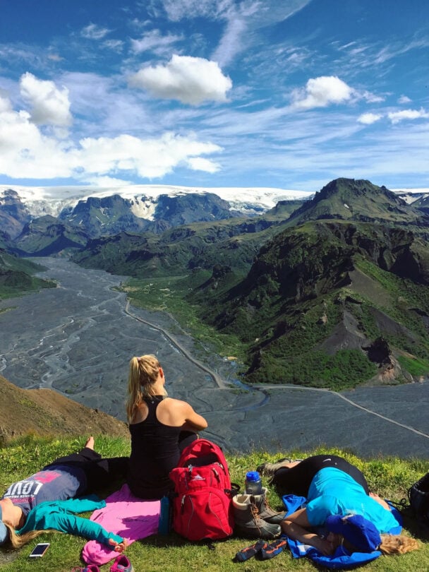 Guided all-women Laugavegur adventure