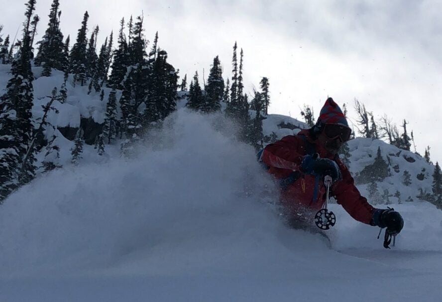 John Morrone diving deep into the bottomless Canadian pow, as well as the AIARE 2 curriculum