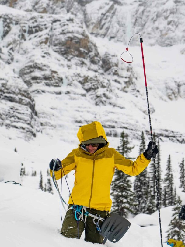 crevasse rescue course bc
