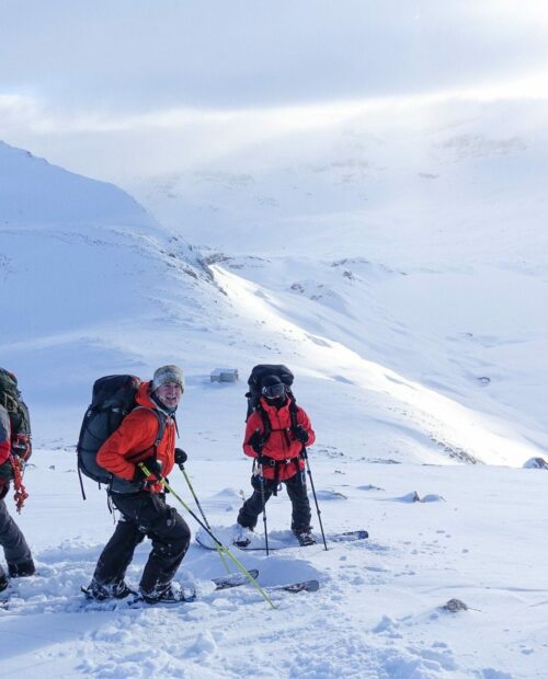 Backcountry Skiing in the Bow-Yoho Traverse