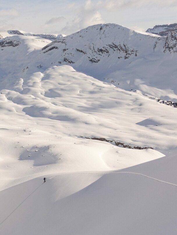 Ski Touring in the Bow Yoho Traverse