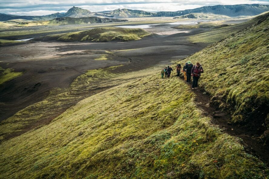 It may seem like this photo is from another planet, but some of the best hikes in Iceland are actually just a few hours away from Reykjavík.