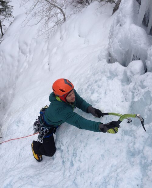 Ice Climbing in Ouray