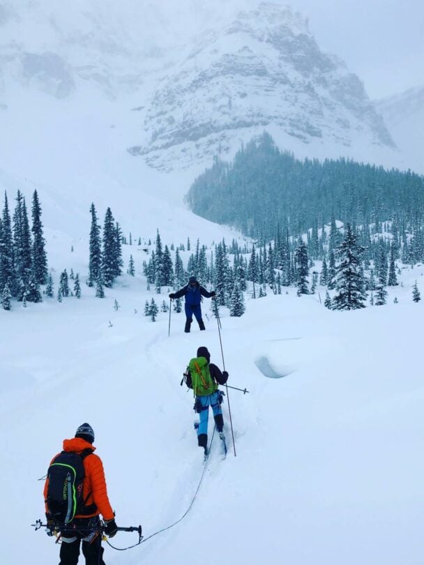 Crevasse Rescue Course in Lake Louise