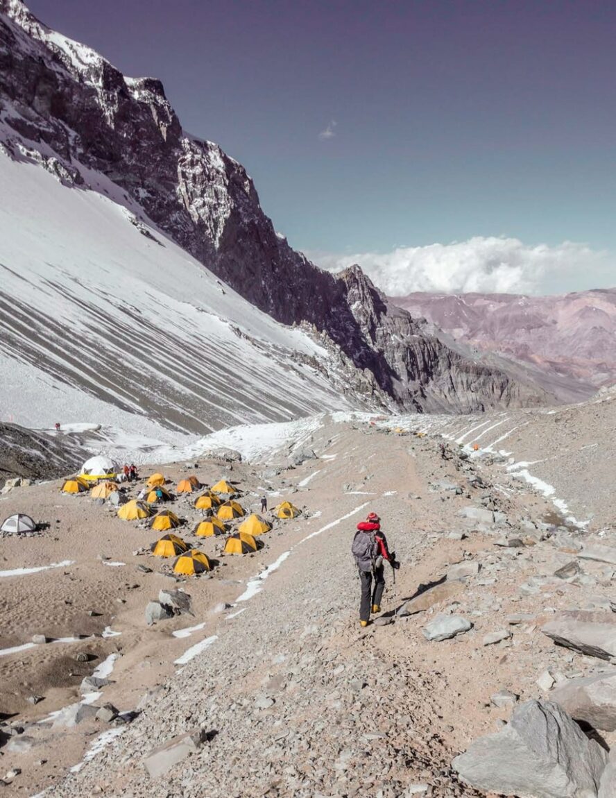 Mountaineering in the Aconcagua 360