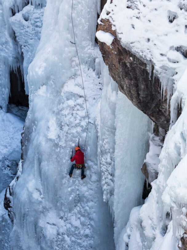 Ice Climbing in Ouray