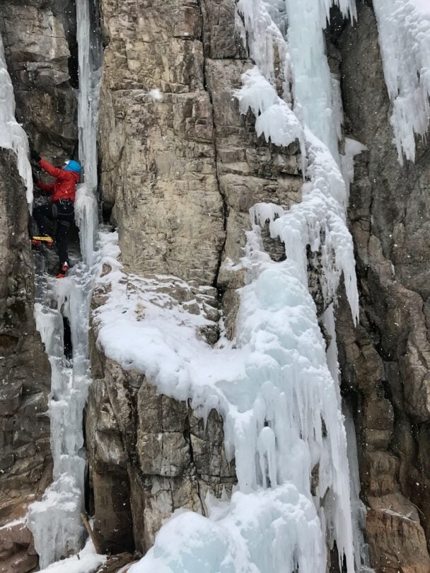 Ice Climbing in Ouray