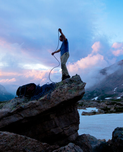 Guided Alpine Climbing in the Rocky Mountain National Park