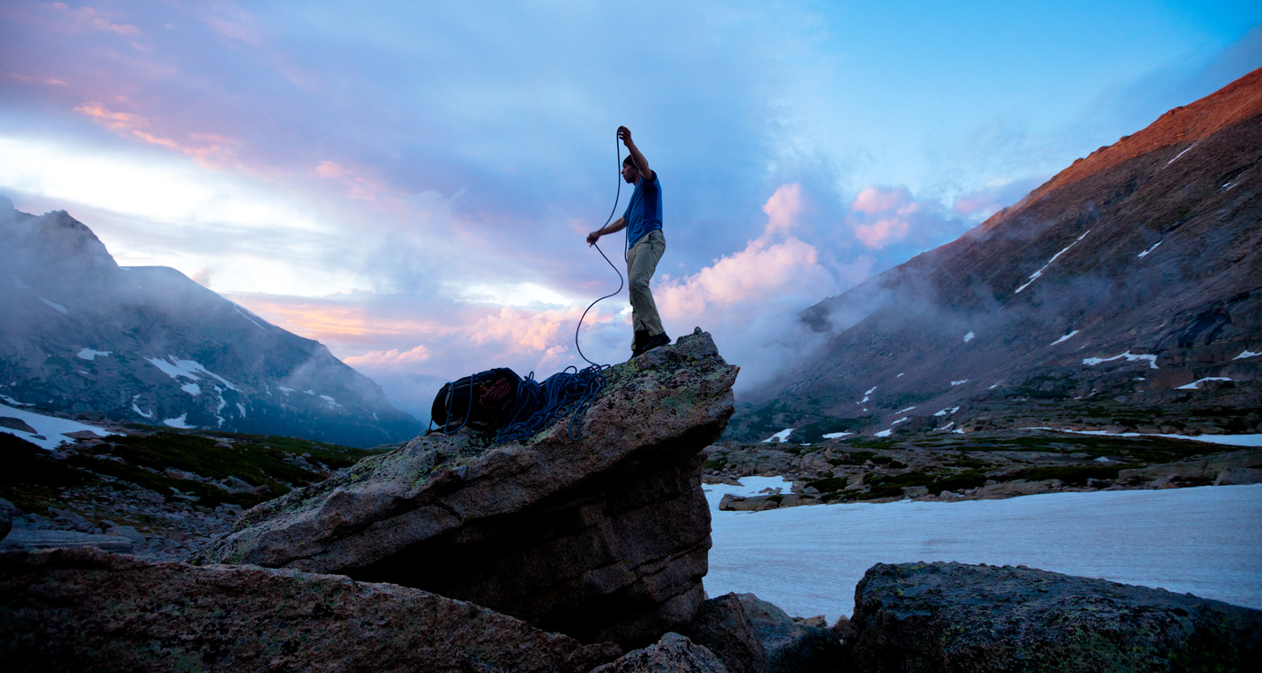 Guided Alpine Climbing in the Rocky Mountain National Park