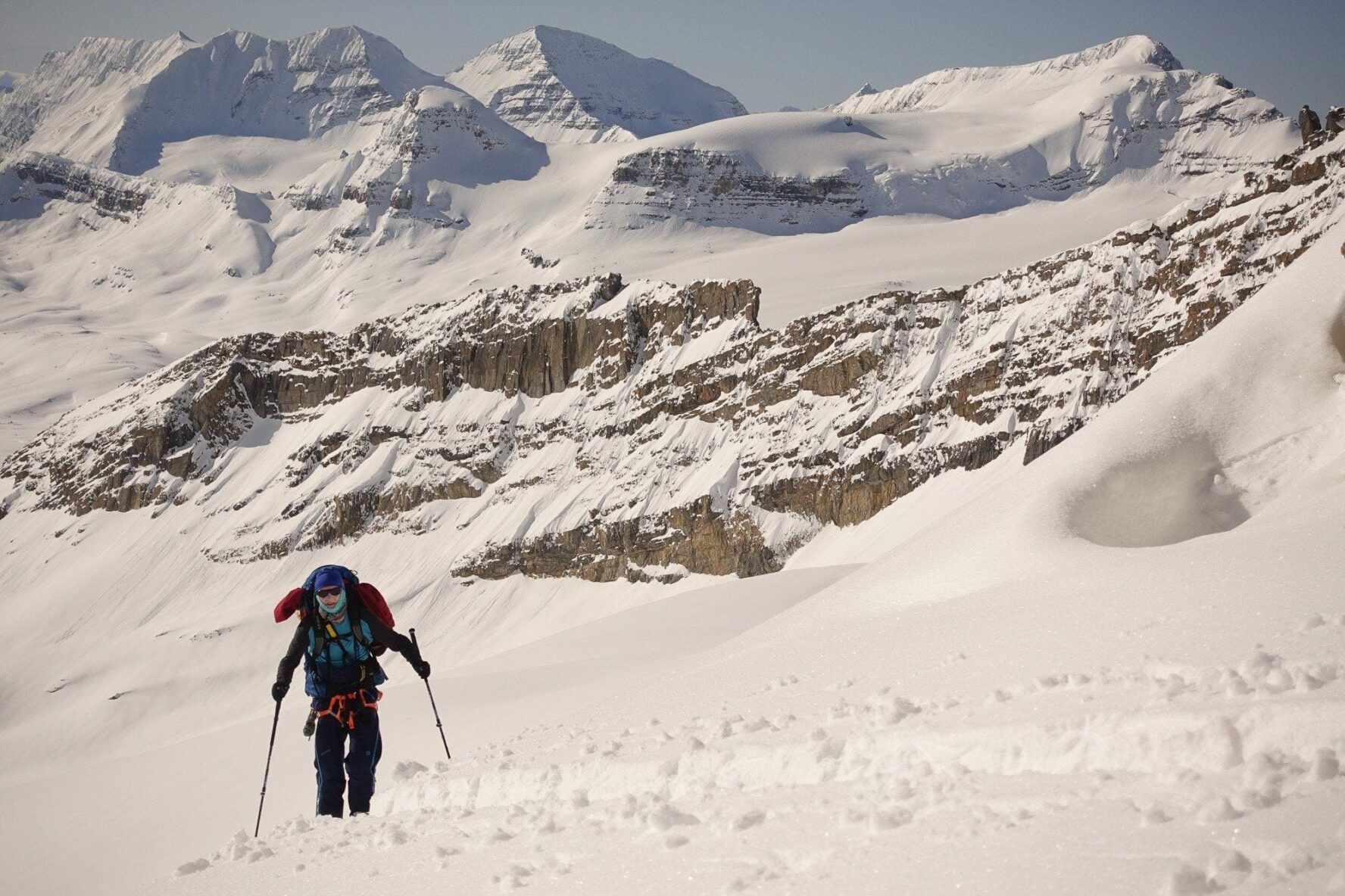 Ski Touring in the Bow Yoho Traverse