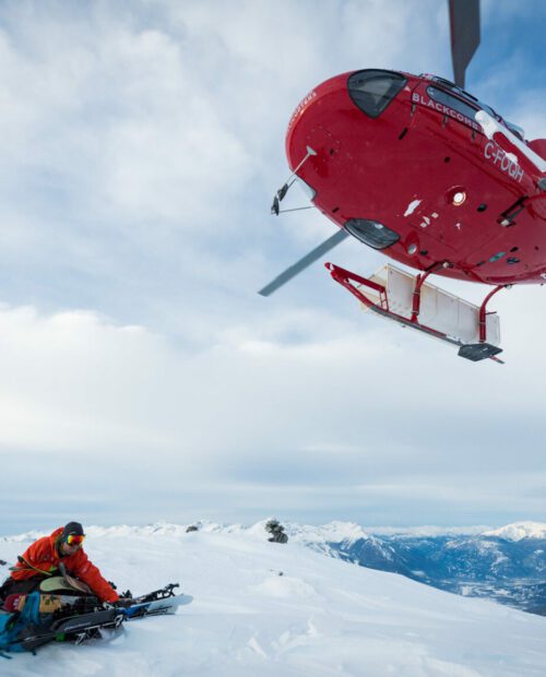 Heli-Accessed Ski Touring in the Tantalus Range