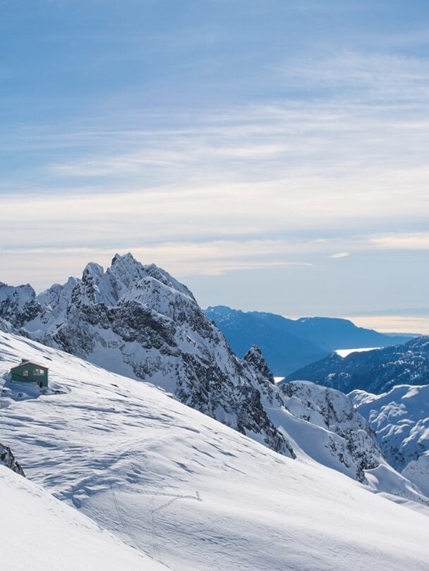 Heli-Accessed Ski Touring in the Tantalus Range