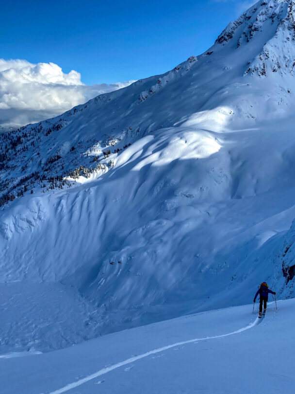 Heli-Accessed Ski Touring in the Tantalus Range
