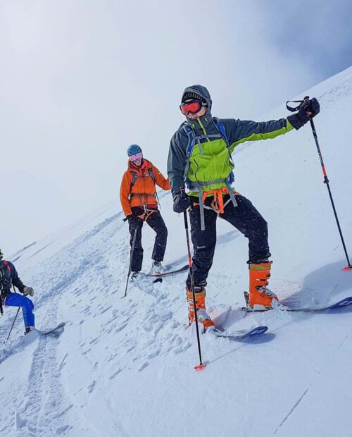 The ultimate volcano ski touring in Iceland