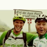 Took a quick selfie on the famous Tour de France road Col Du Joux Plane that separates Morzine and Briançon, both of which have world class mountain biking trails.