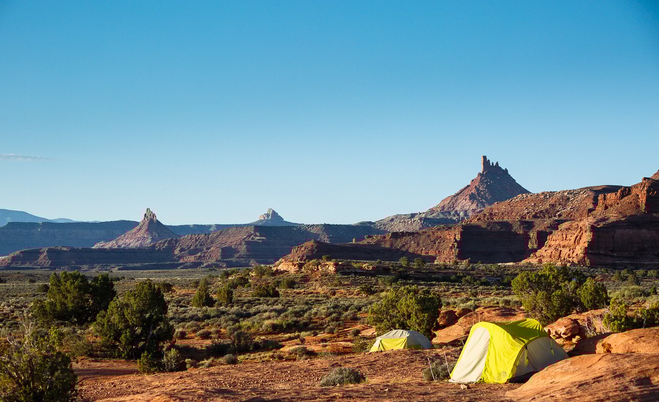 Camping Indian creek