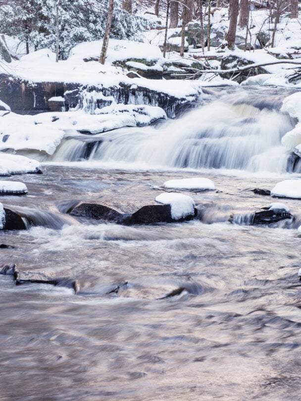 Hiking and snowshoeing in and around the Gunks, New, York