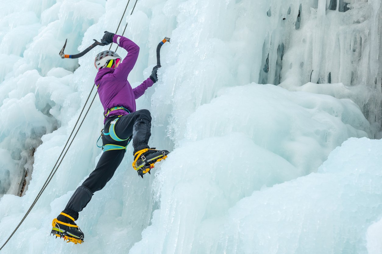 Women’s ice climbing in Hyalite Canyon and Ousel Falls, Montana