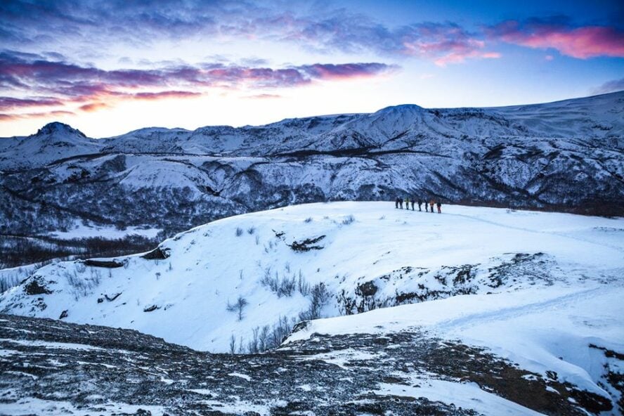 When planning a winter itinerary in Iceland, the Thórsmörk valley is always one of the best places we visit on our tour.