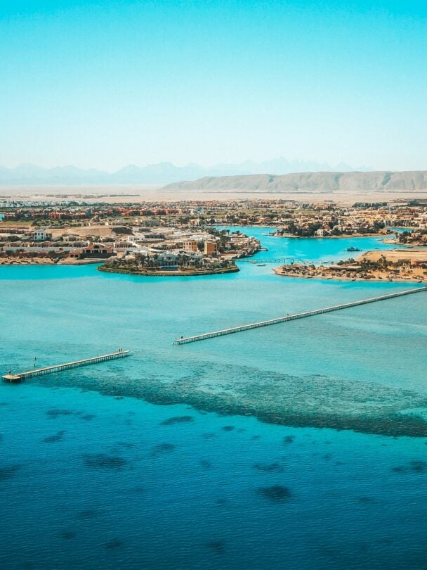 Kitesurfing in El Gouna, Egypt