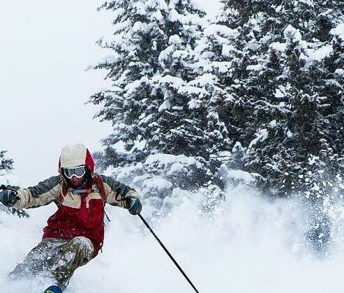 Backcountry ski with guides in Jackson Hole