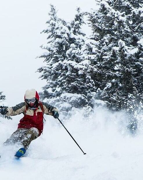 Backcountry ski with guides in Jackson Hole