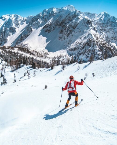 Skiing the Marmolada Glacier and the Dolomites