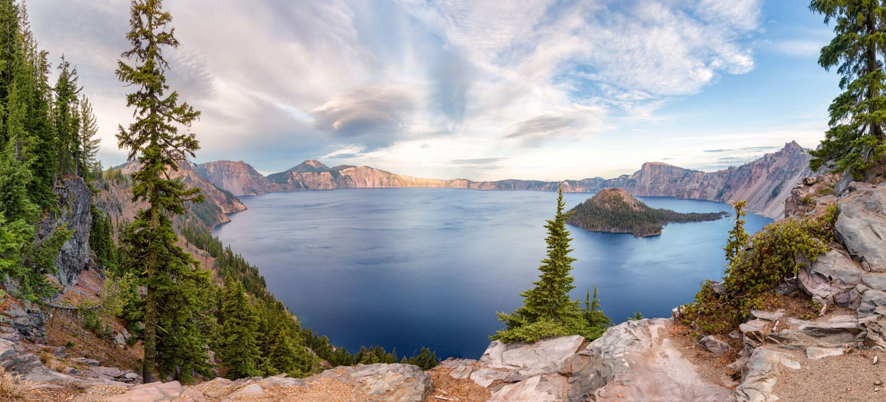 A view of Crater Lake