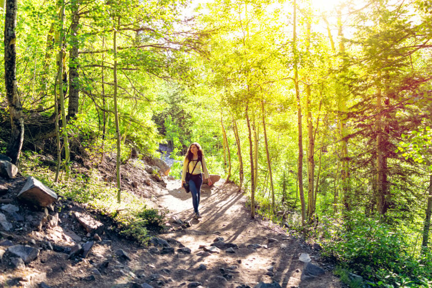 Hiking in Crater Lake National Park