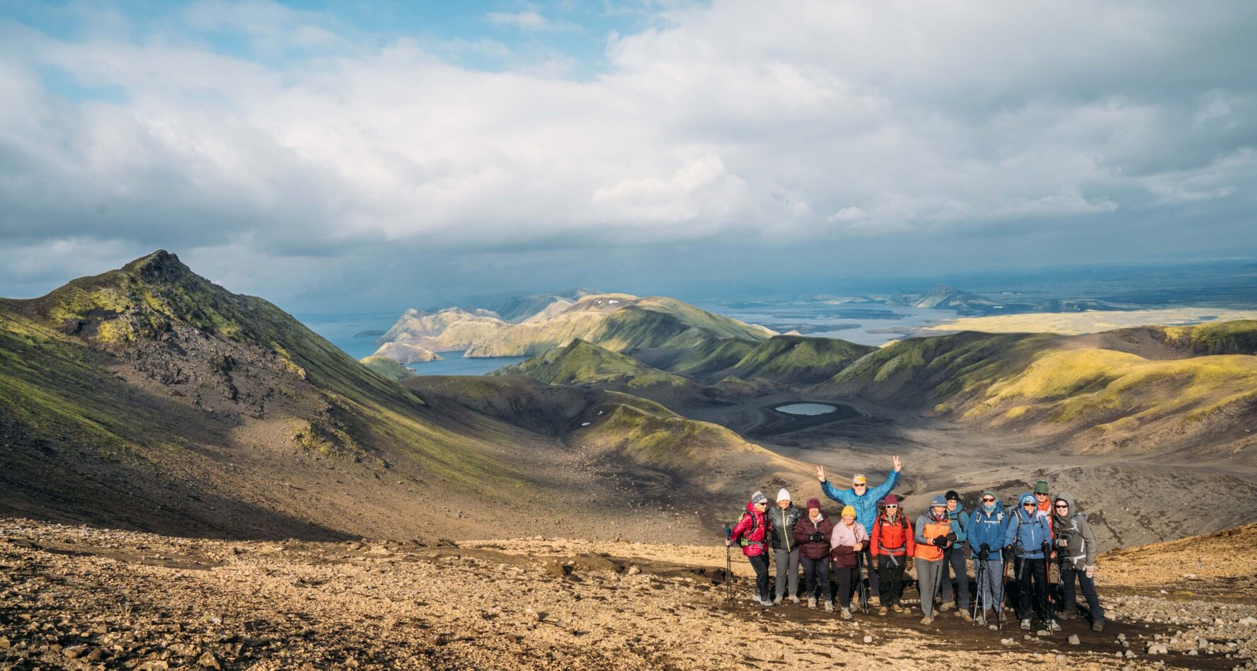 Hiking isolated treks Iceland