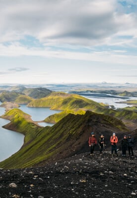 On this hiking adventure in Iceland, you will discover the mysterious Langisjor Lake.