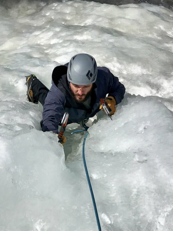Backcountry ice climbing in Ouray and Silverton, Colorado