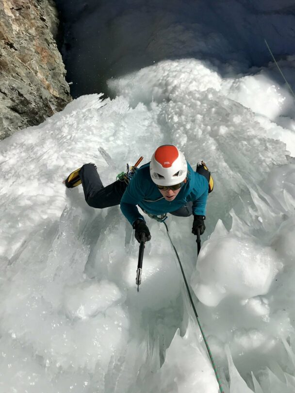 Backcountry ice climbing in Ouray and Silverton, Colorado
