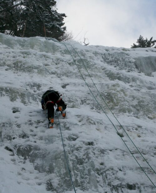 ‌Ice Climbing Adventure in New Hampshire