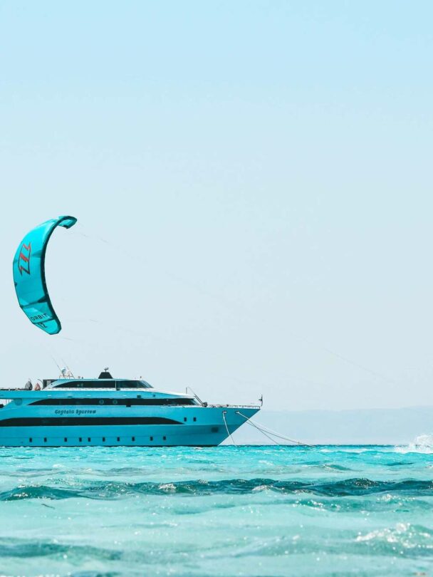 Kitesurfing safari on islands in the Red Sea, Egypt