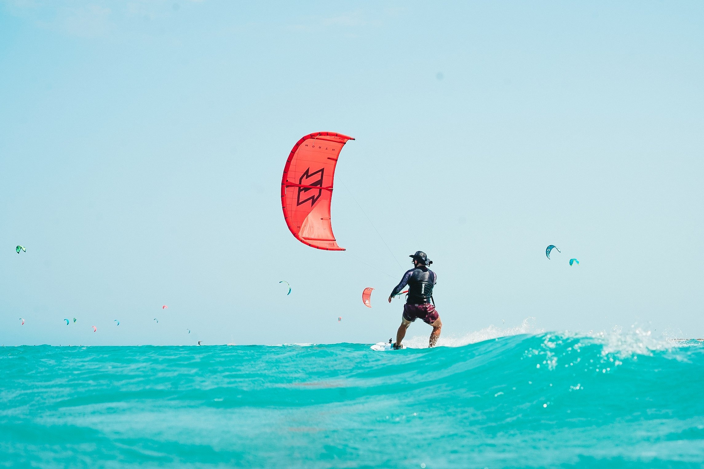 Kiteboarding travel book combo