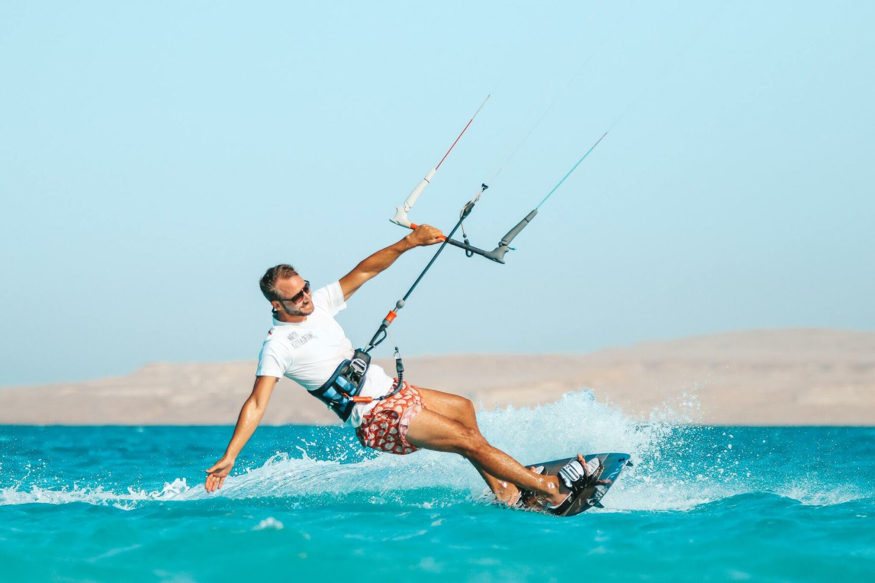 Kitesurfing in Hurghada, Egypt