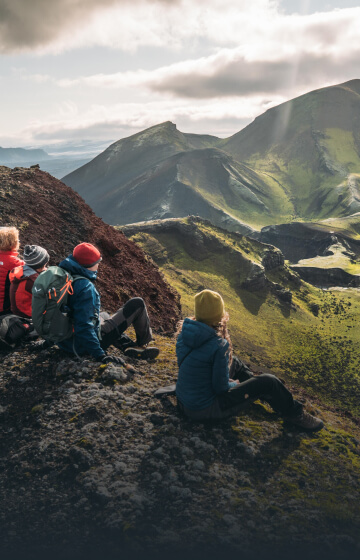 Rauðibotn crater is one of the most breathtaking locations in the Central Highlands of Iceland.