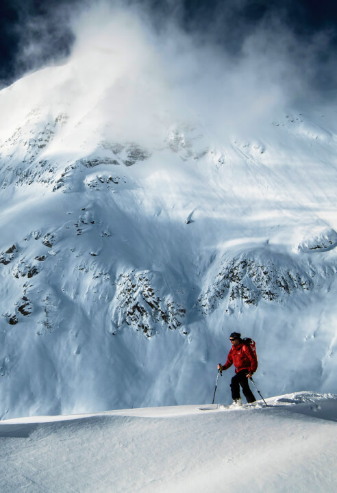 Ski mountaineering around Revelstoke is simply amazing.