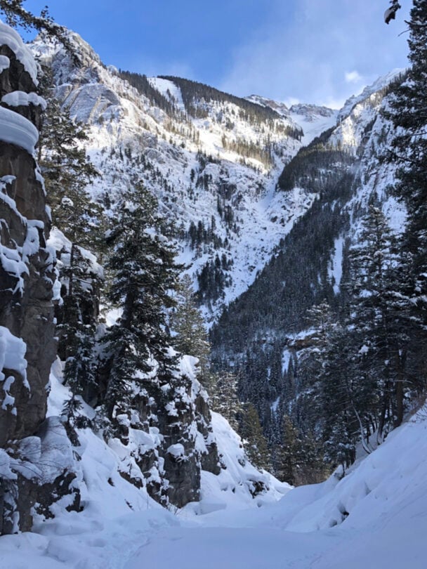 Backcountry ice climbing in Ouray and Silverton, Colorado