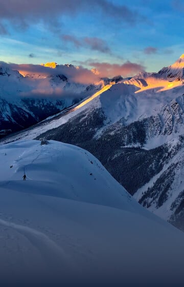 Love Ski Even At Sunset Leggings