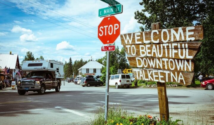 Talkeetna Alaska downtown