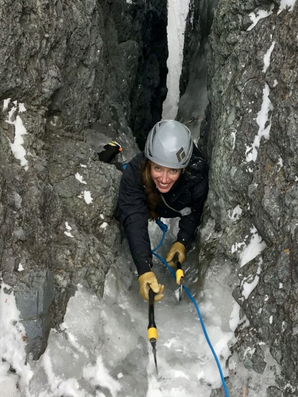 Backcountry ice climbing in Ouray and Silverton, Colorado
