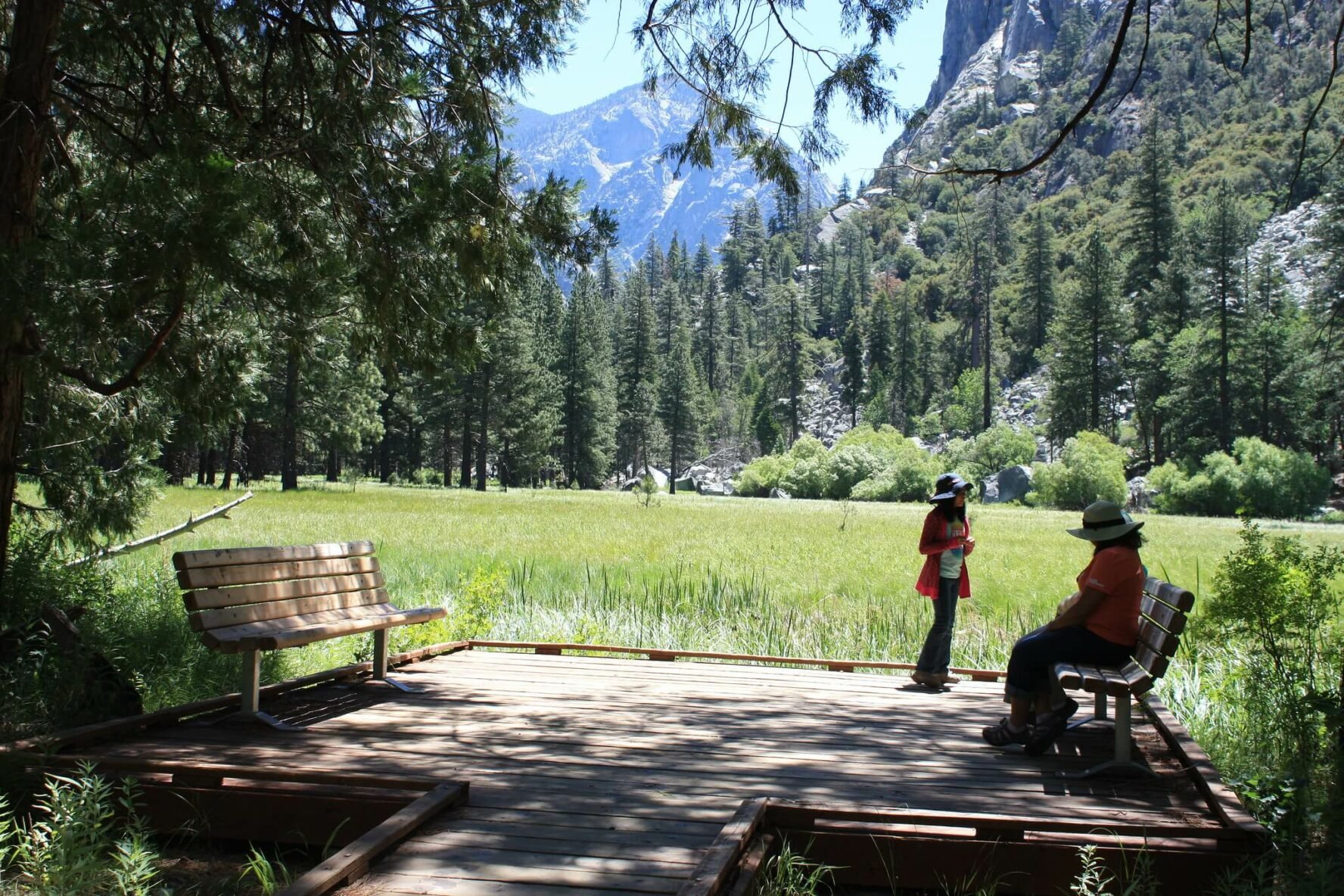 Zumwalt Meadow in Kings Canyon National Park